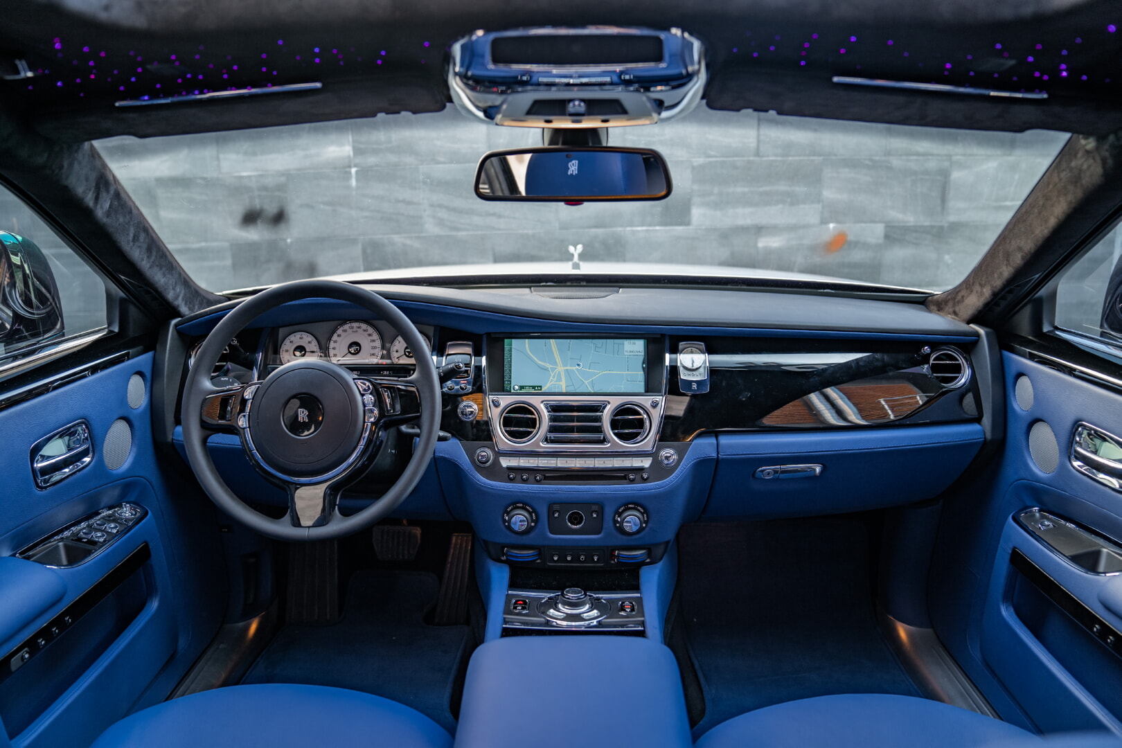 ROLLS ROYCE GHOST 2012-2016 MAVİ DERİ DÖŞEME