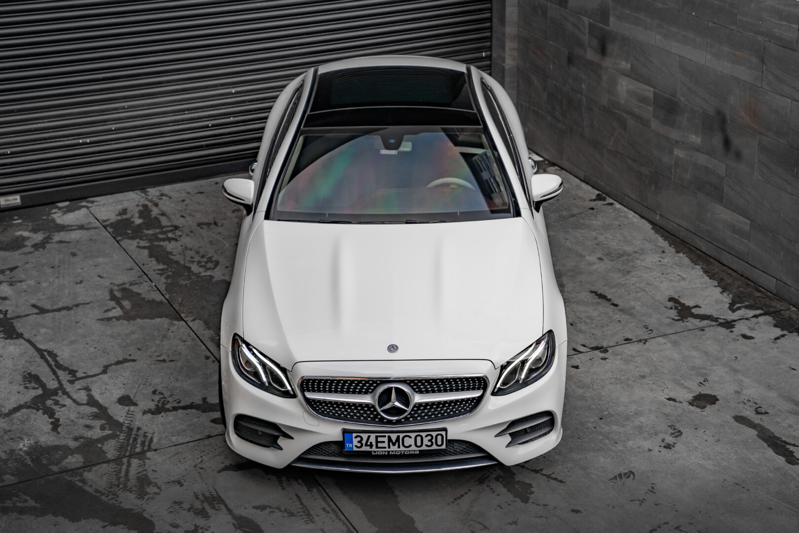 MERCEDES W213 E COUPE 2017-2022 BORDO-BEYAZ DERİ DÖŞEME