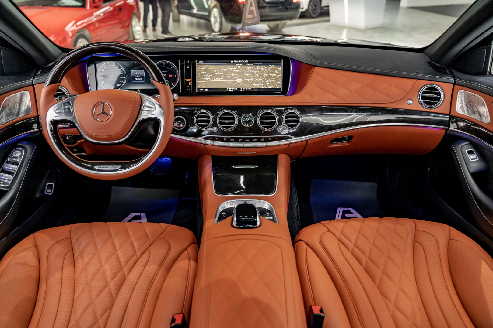 MERCEDES W222 S CLASS 2013-2019 TABA DERİ DÖŞEME