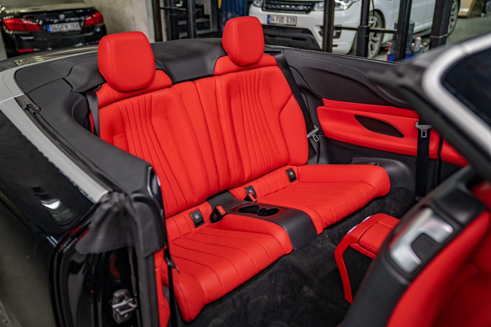 MERCEDES W213 E COUPE 2017-2022 KIRMIZI DERİ DÖŞEME