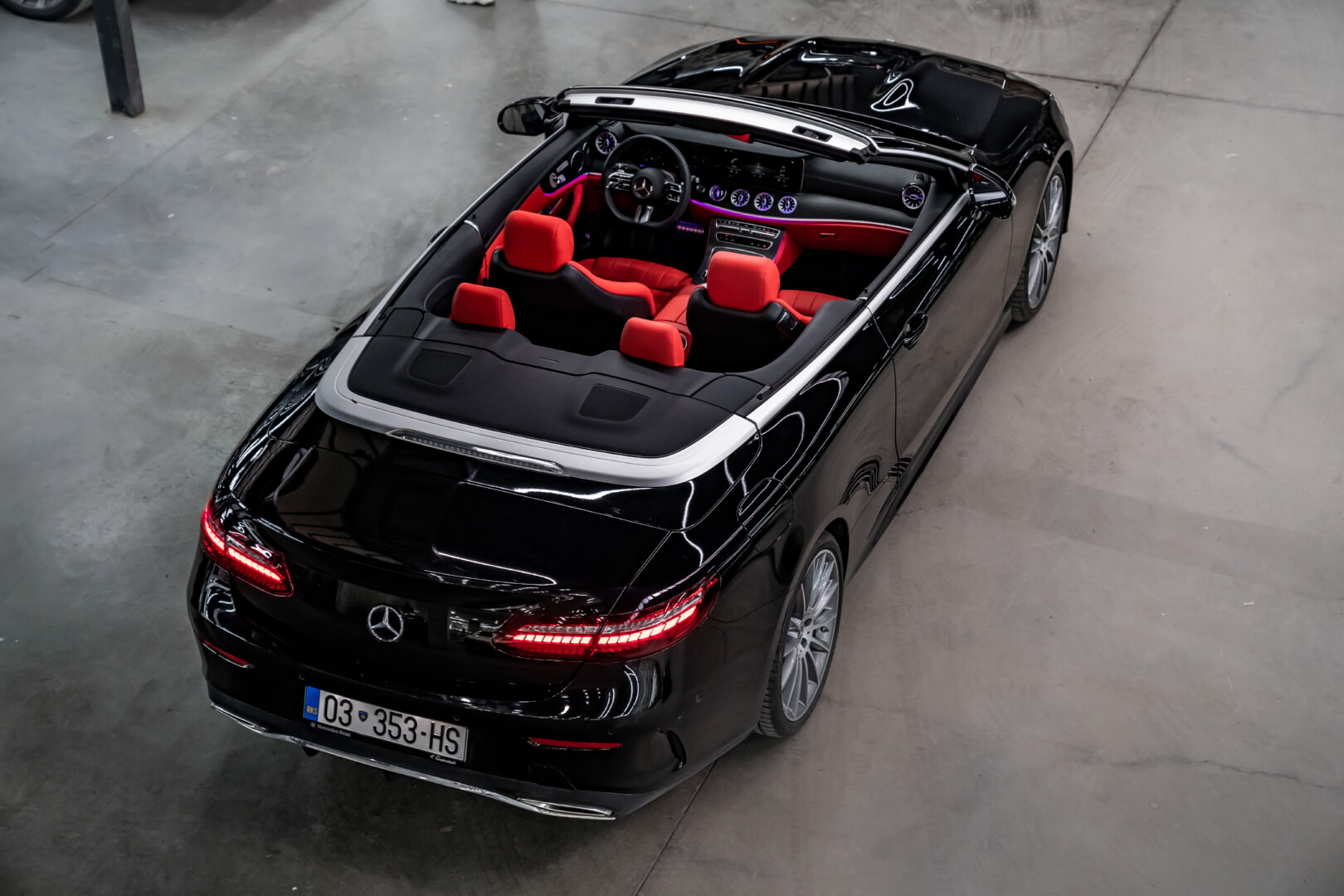 MERCEDES W213 E COUPE 2017-2022 KIRMIZI DERİ DÖŞEME