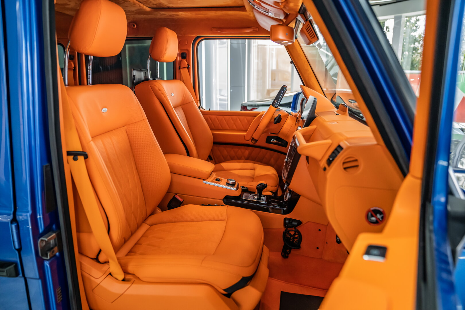 MERCEDES G SERİSİ 2013-2017 TURUNCU DERİ DÖŞEME