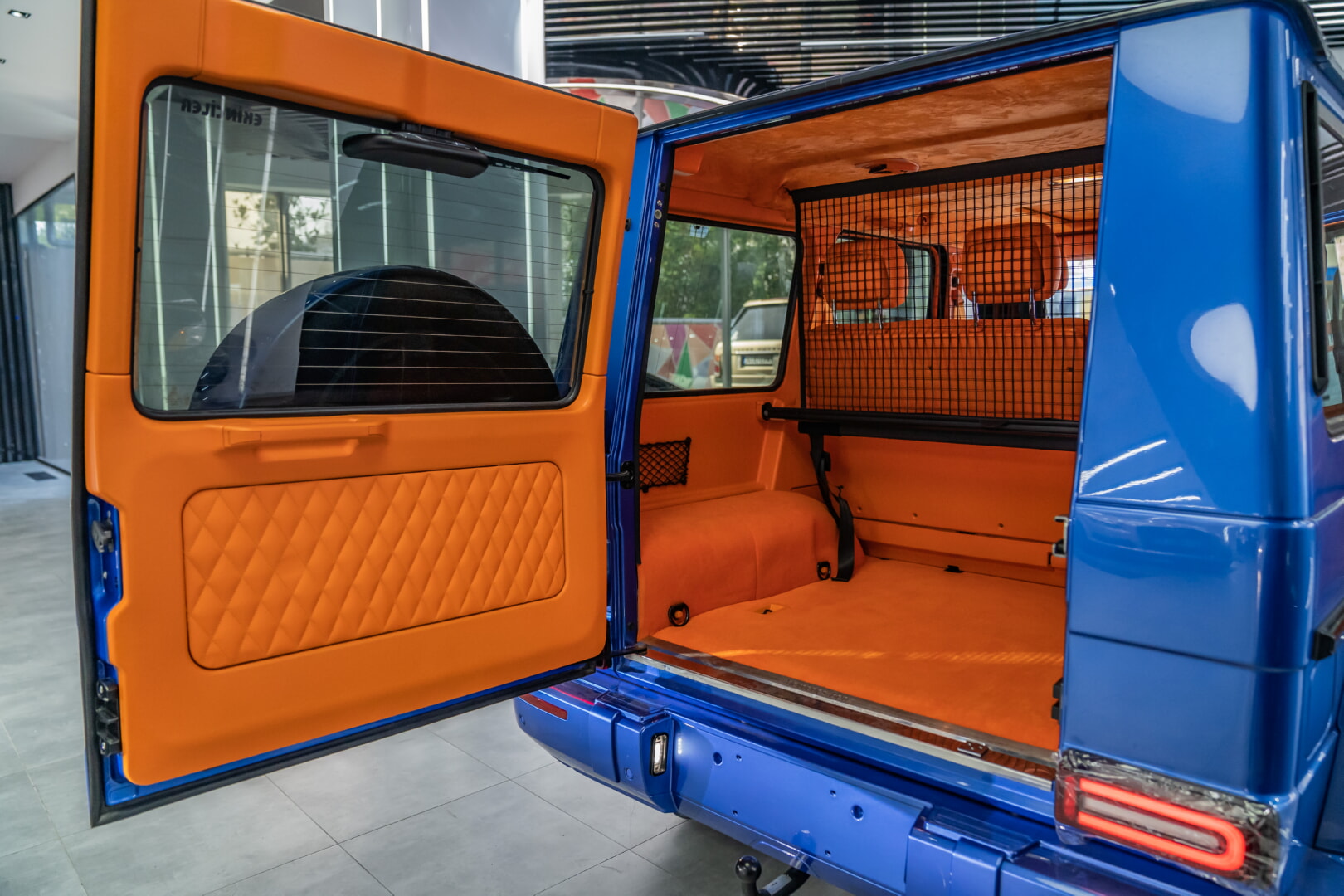 MERCEDES G SERİSİ 2013-2017 TURUNCU DERİ DÖŞEME