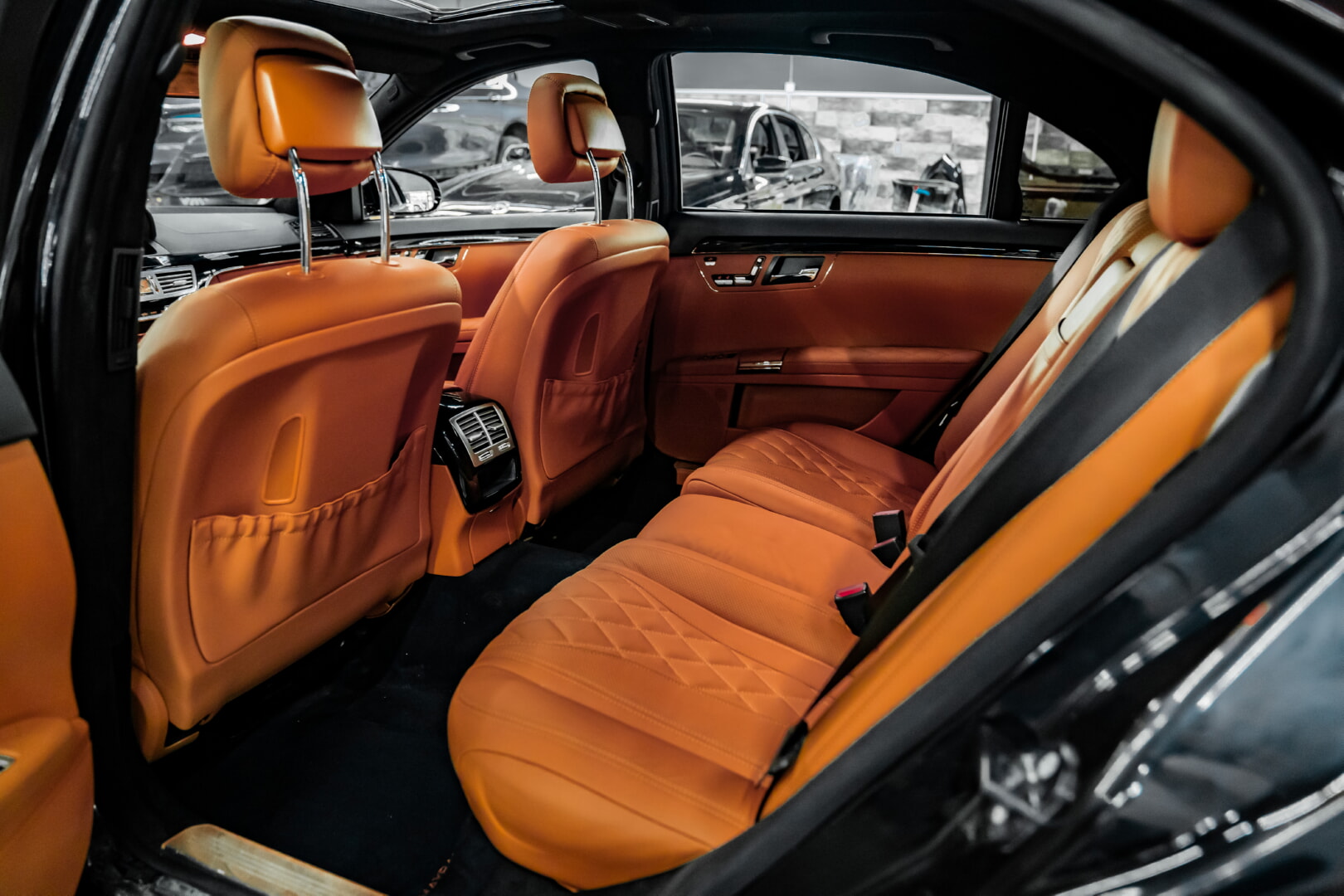 MERCEDES W221 S CLASS 2006-2012 TABA DERİ DÖŞEME