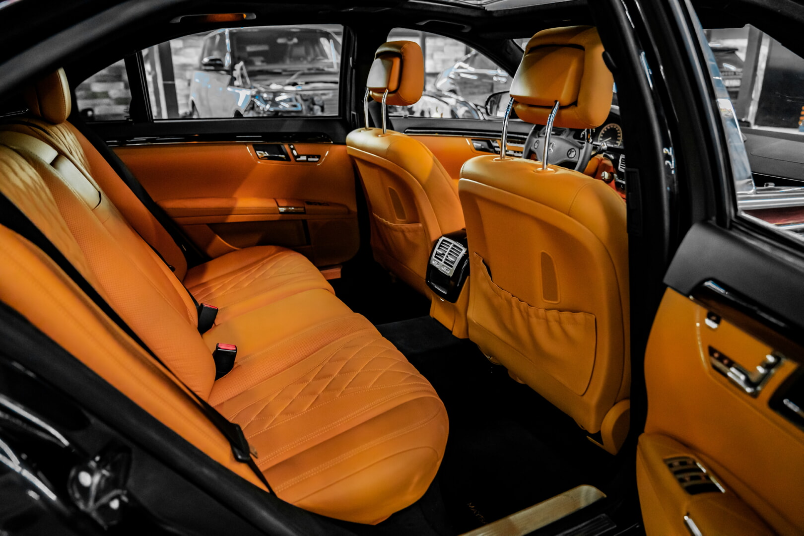 MERCEDES W221 S CLASS 2006-2012 TABA DERİ DÖŞEME