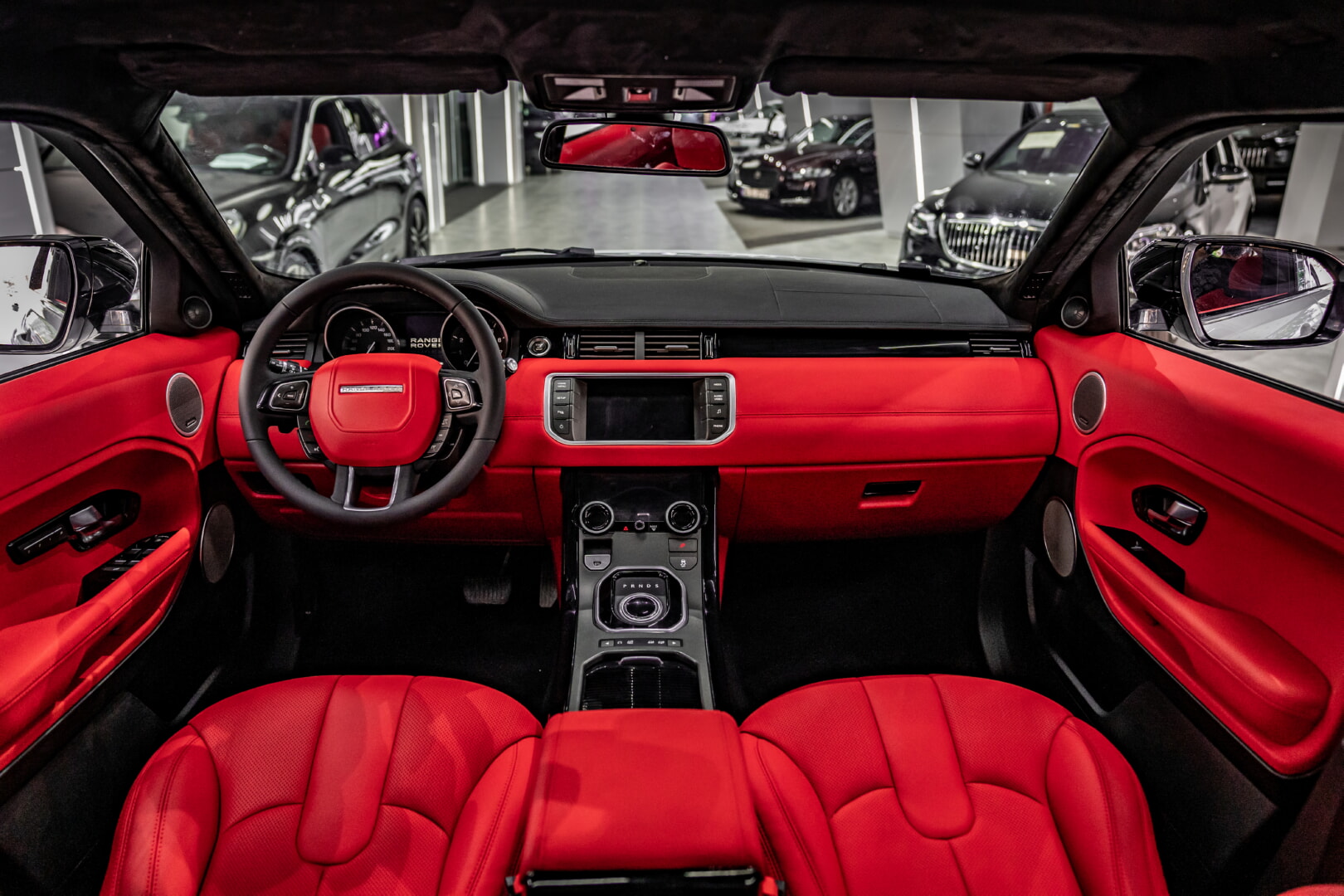 RANGE ROVER EVOQUE 2012-2019 KIRMIZI DERİ DÖŞEME