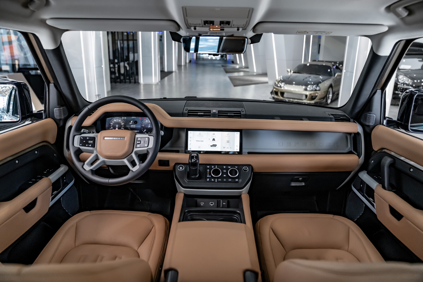 LAND ROVER DEFENDER 2022-2025 DEFENDER KARAMEL DERİ DÖŞEME