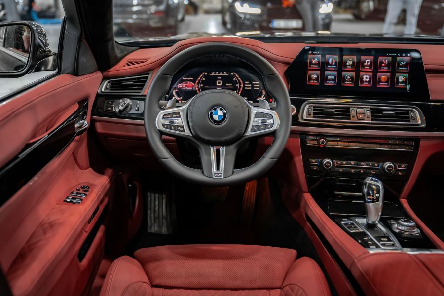 BMW F01 7 SERİSİ 2009-2015 BORDO DERİ DÖŞEME