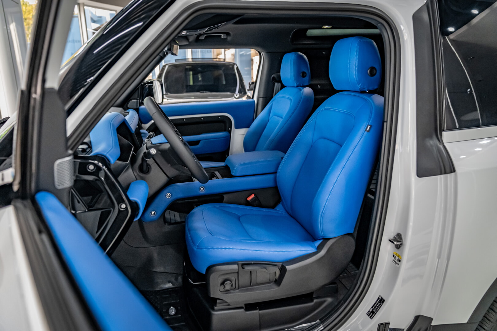 LAND ROVER DEFENDER 2022-2025 MAVİ DERİ DÖŞEME