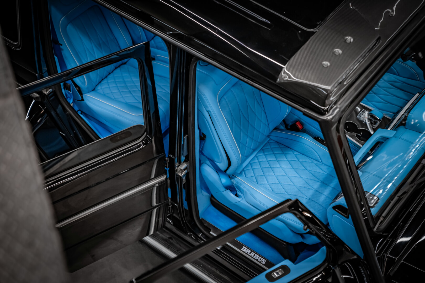 MERCEDES G SERİSİ 2013-2017 MAVİ DERİ DÖŞEME