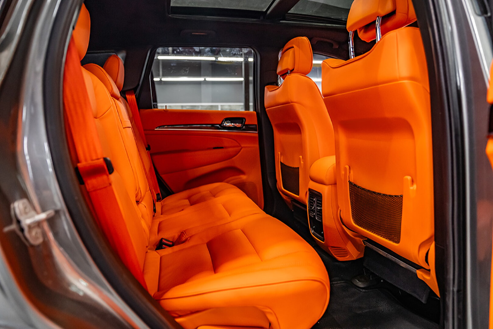 GRAND CHEROKEE 2012-2019 TURUNCU DERİ DÖŞEME