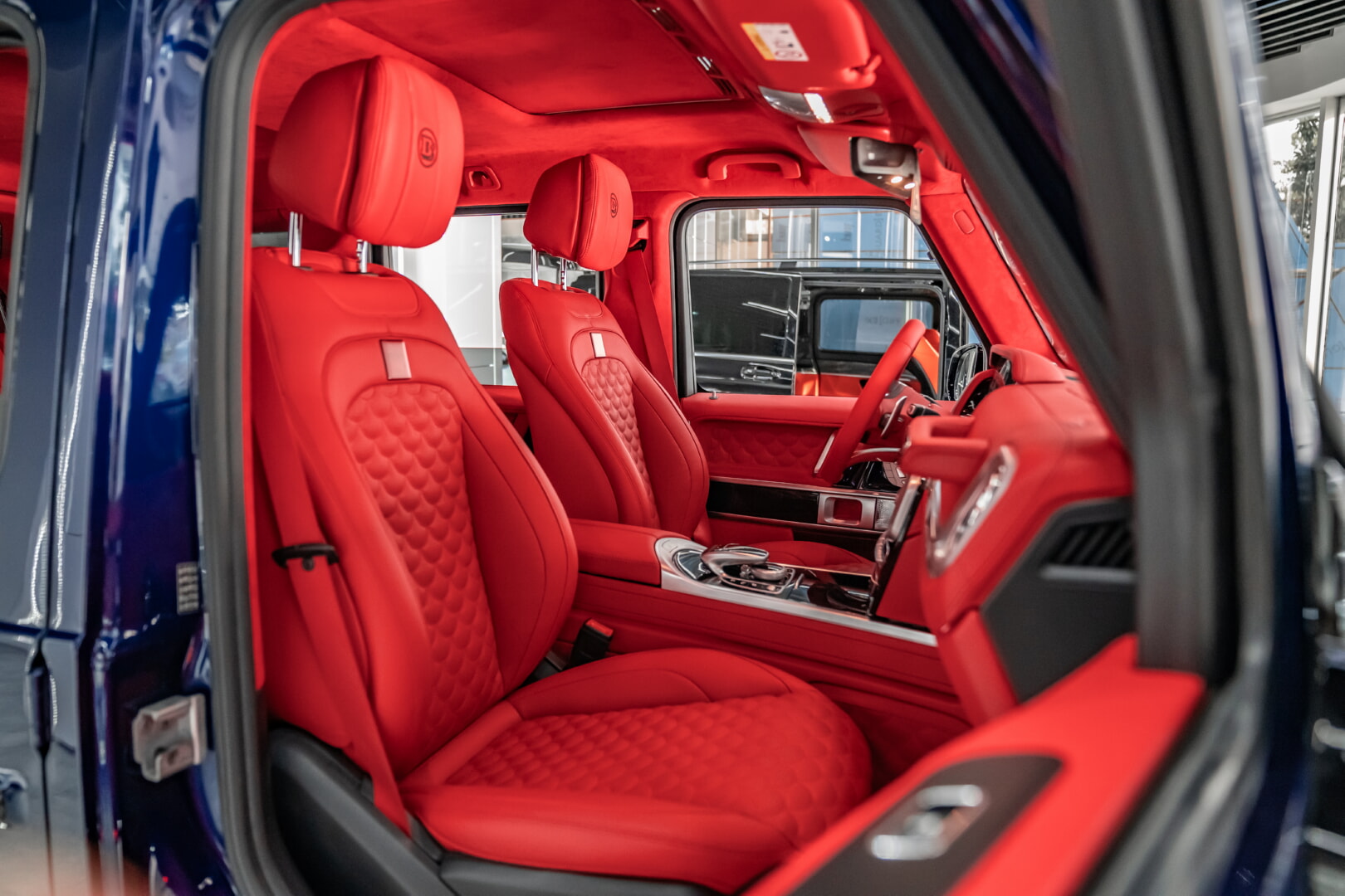 MERCEDES G SERİSİ 2019-2024 KIRMIZI DERİ DÖŞEME