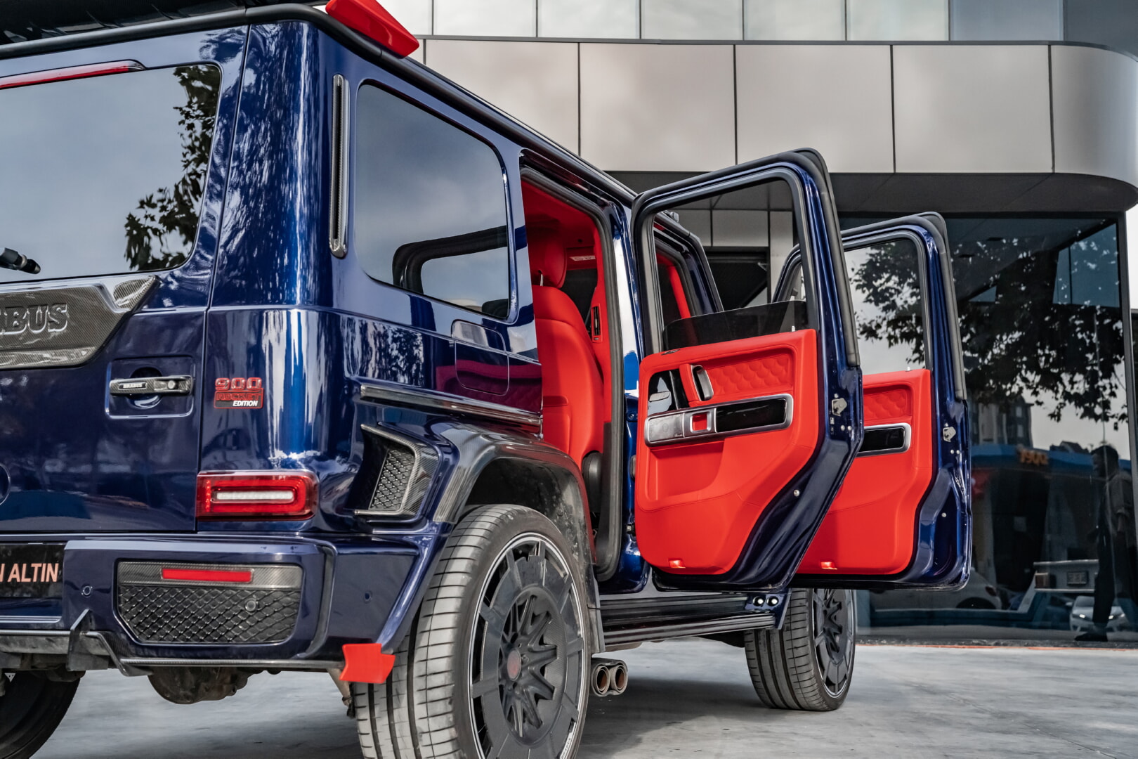 MERCEDES G SERİSİ 2019-2024 KIRMIZI DERİ DÖŞEME