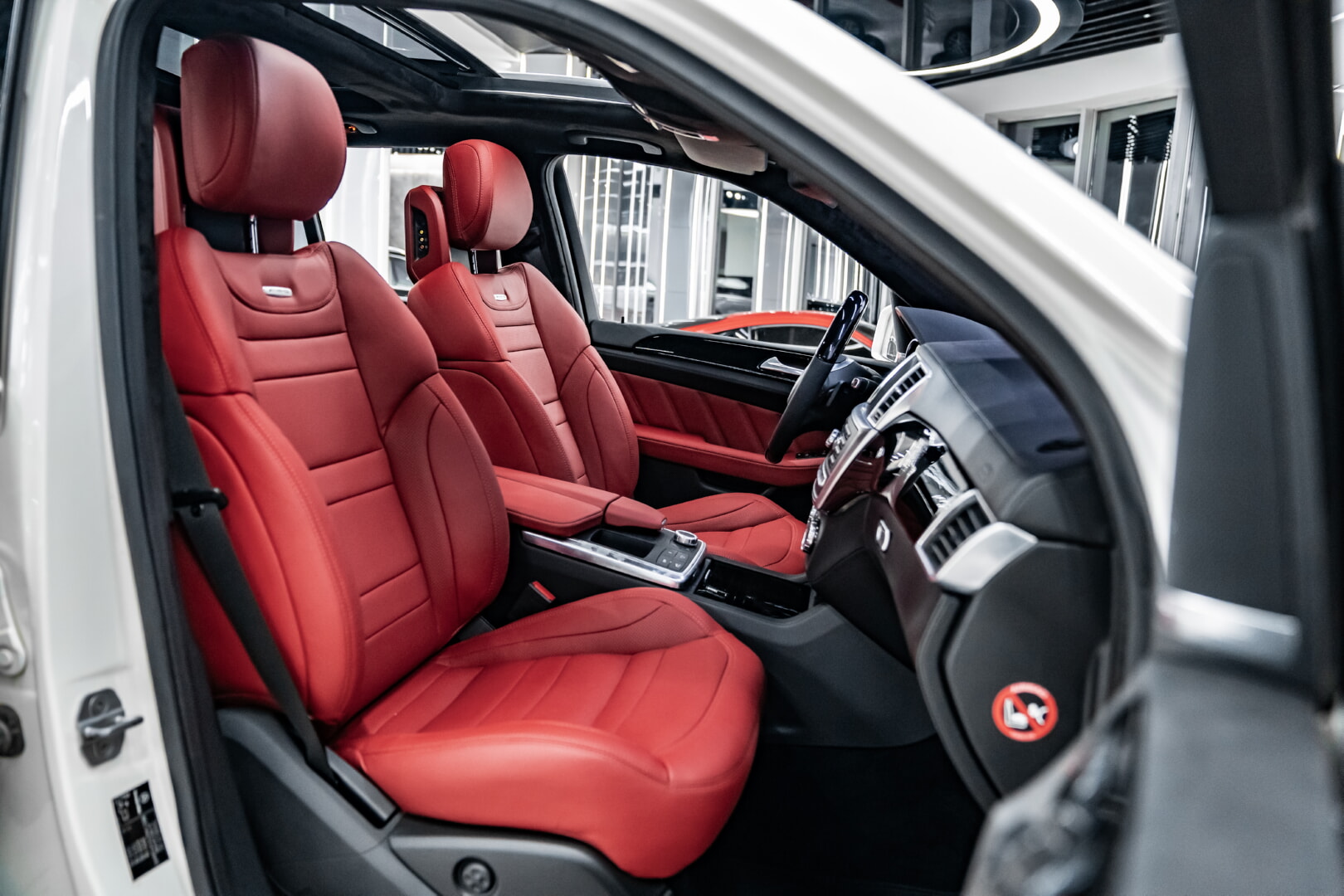 MERCEDES W166 ML 2012-2013 KIRMIZI DERİ DÖŞEME