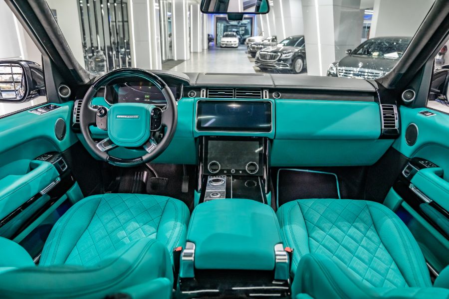 RANGE ROVER VOGUE 2012-2017 TURKUAZ DERİ DÖŞEME