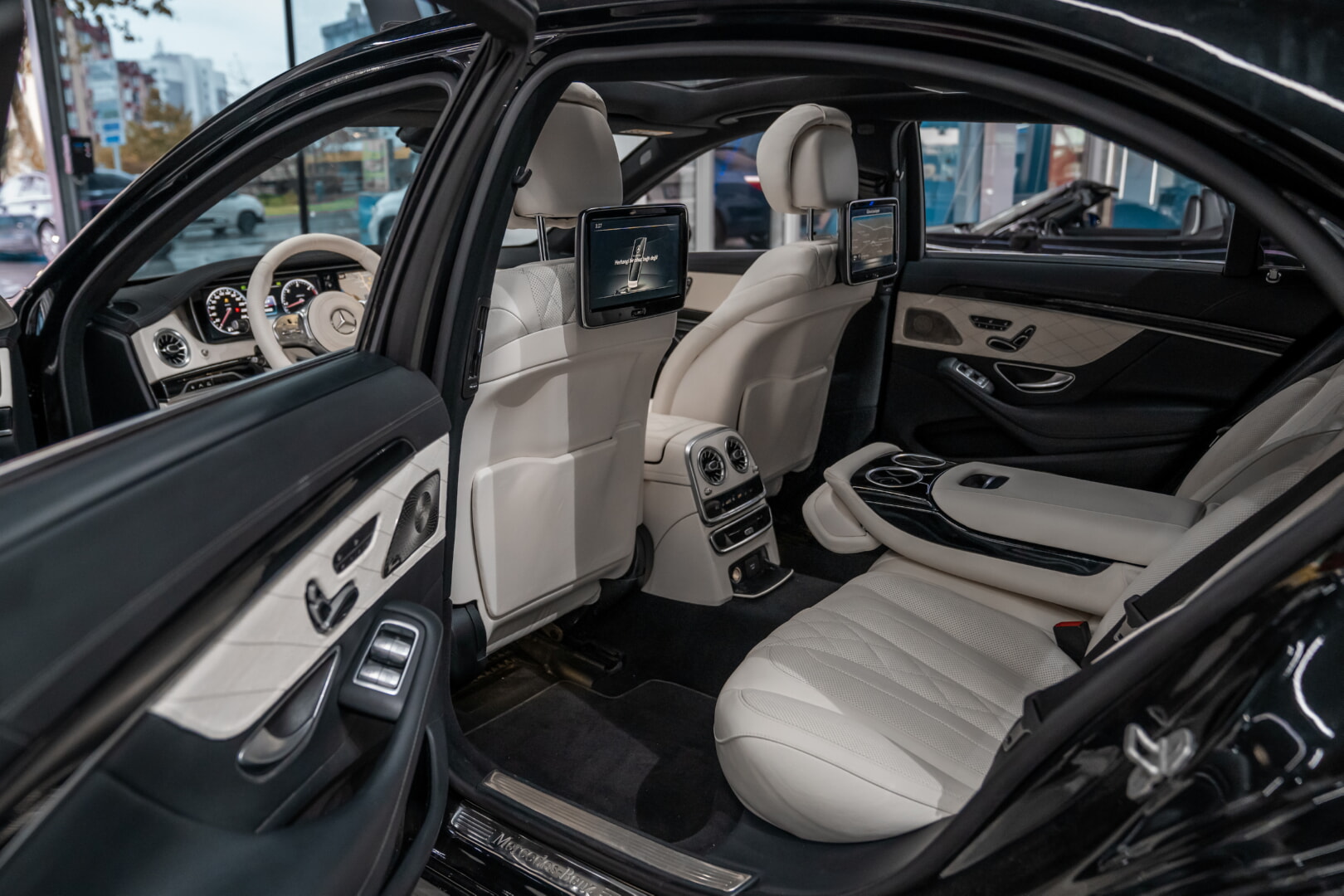 MERCEDES W222 S CLASS 2013-2019 BEYAZ DERİ DÖŞEME