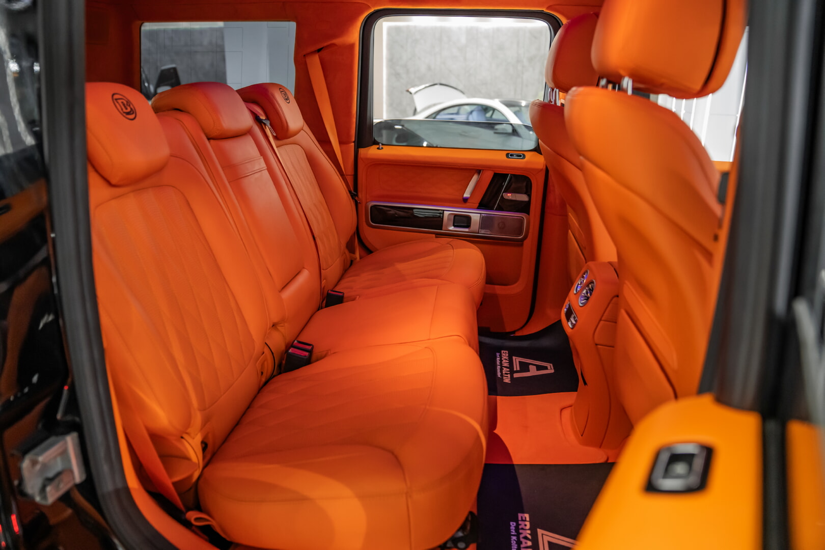 MERCEDES G SERİSİ 2019-2024 TURUNCU DERİ DÖŞEME