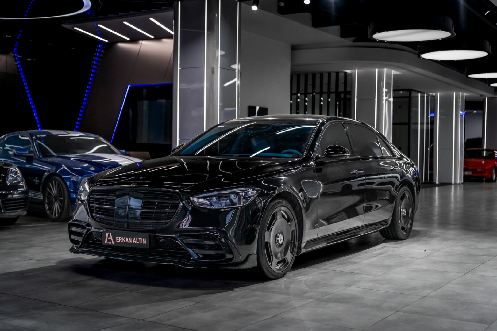 MERCEDES W223 S CLASS 2020-2024 MAVİ DERİ DÖŞEME