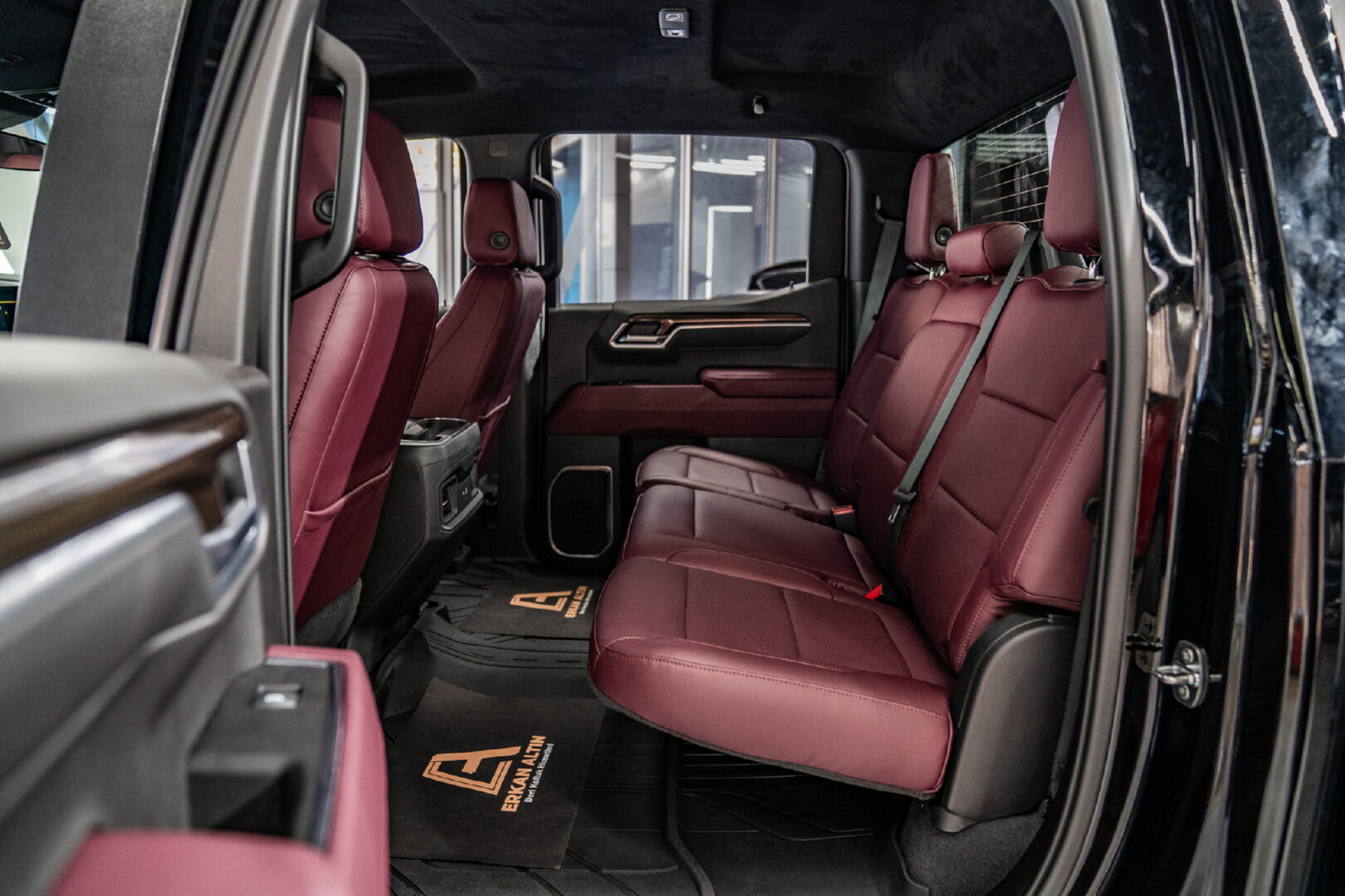 CHEVROLET SİLVERADO 2021-2024 BORDO DERİ DÖŞEME