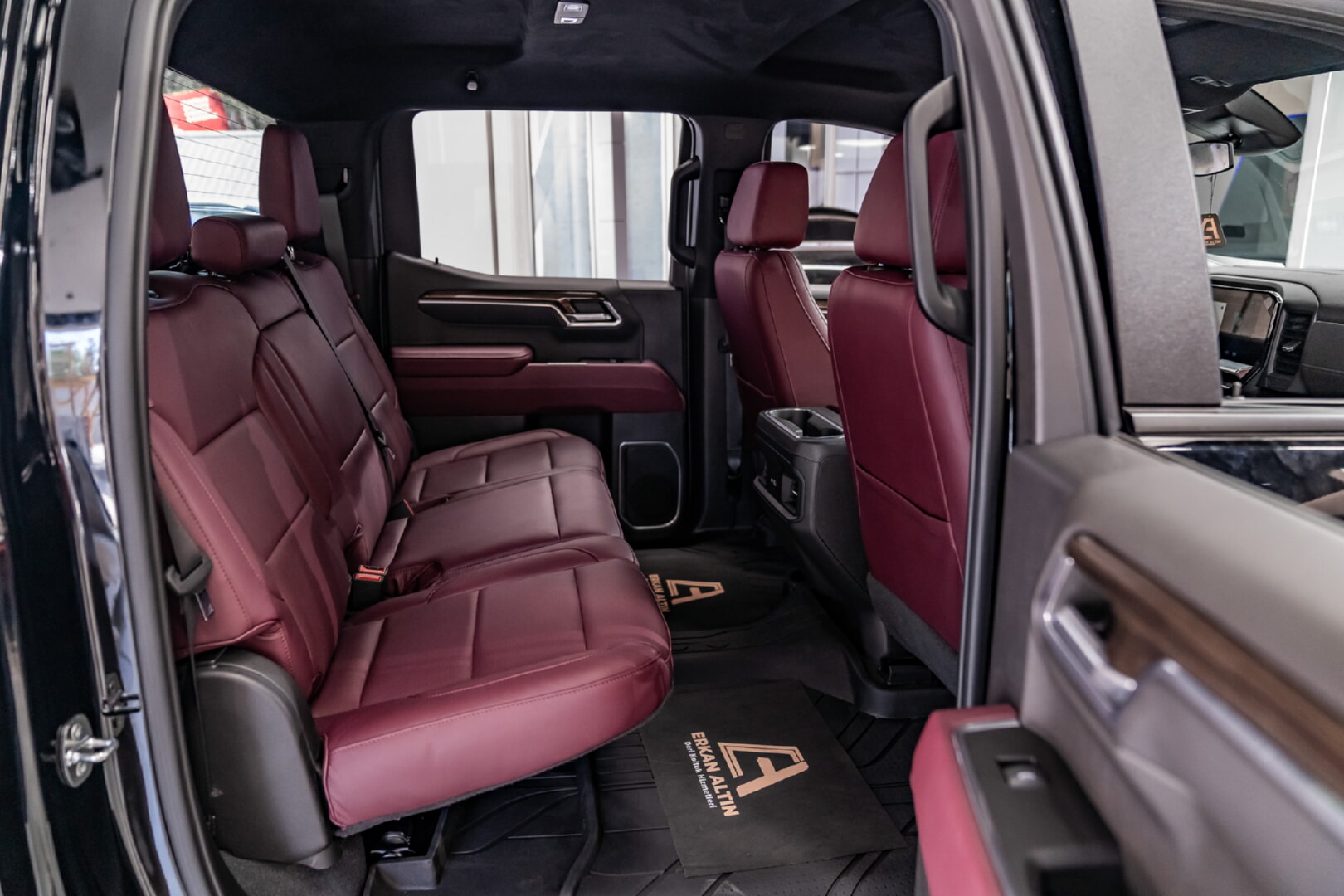 CHEVROLET SİLVERADO 2021-2024 BORDO DERİ DÖŞEME