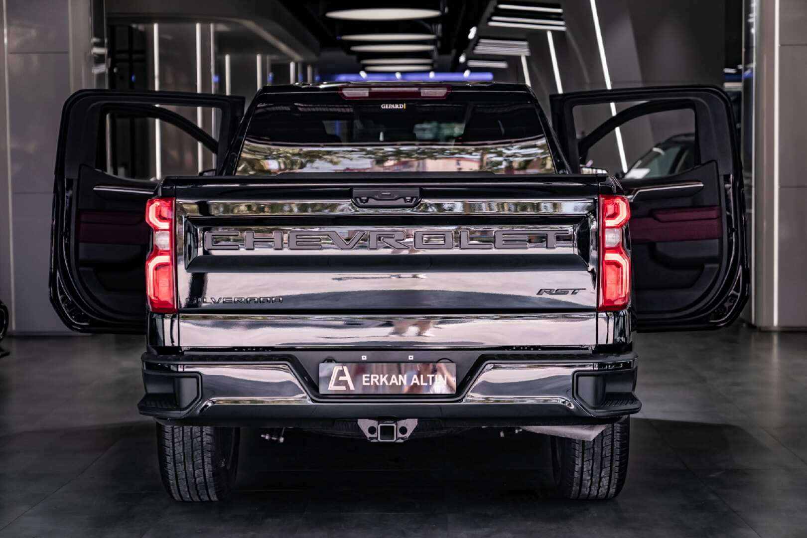 CHEVROLET SİLVERADO 2021-2024 BORDO DERİ DÖŞEME