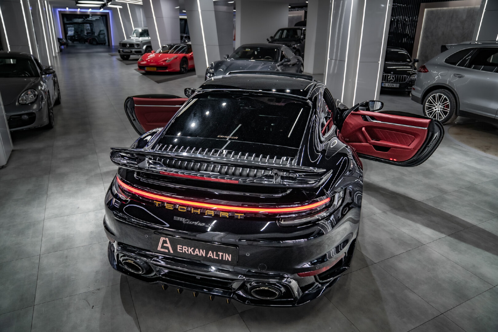 PORSCHE 911 CARRERA 2019-2024 KIRMIZI DERİ DÖŞEME