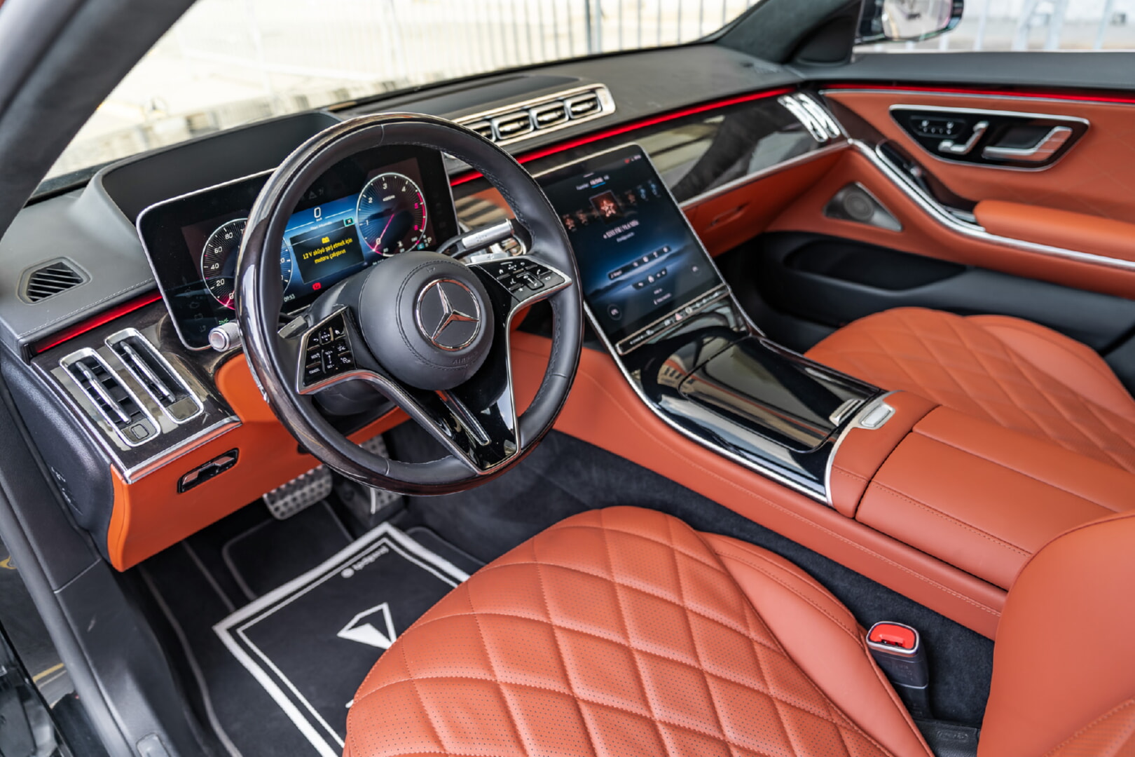 MERCEDES W223 S CLASS 2020-2024 TABA DERİ DÖŞEME