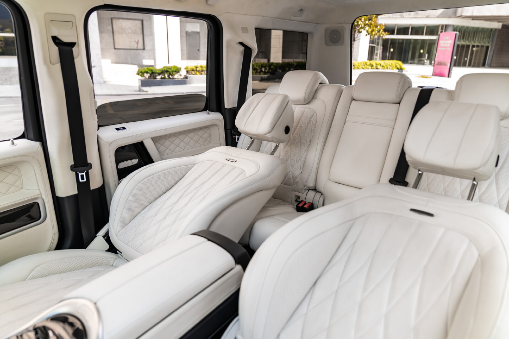 MERCEDES G SERİSİ 2019-2024 BEYAZ DERİ DÖŞEME