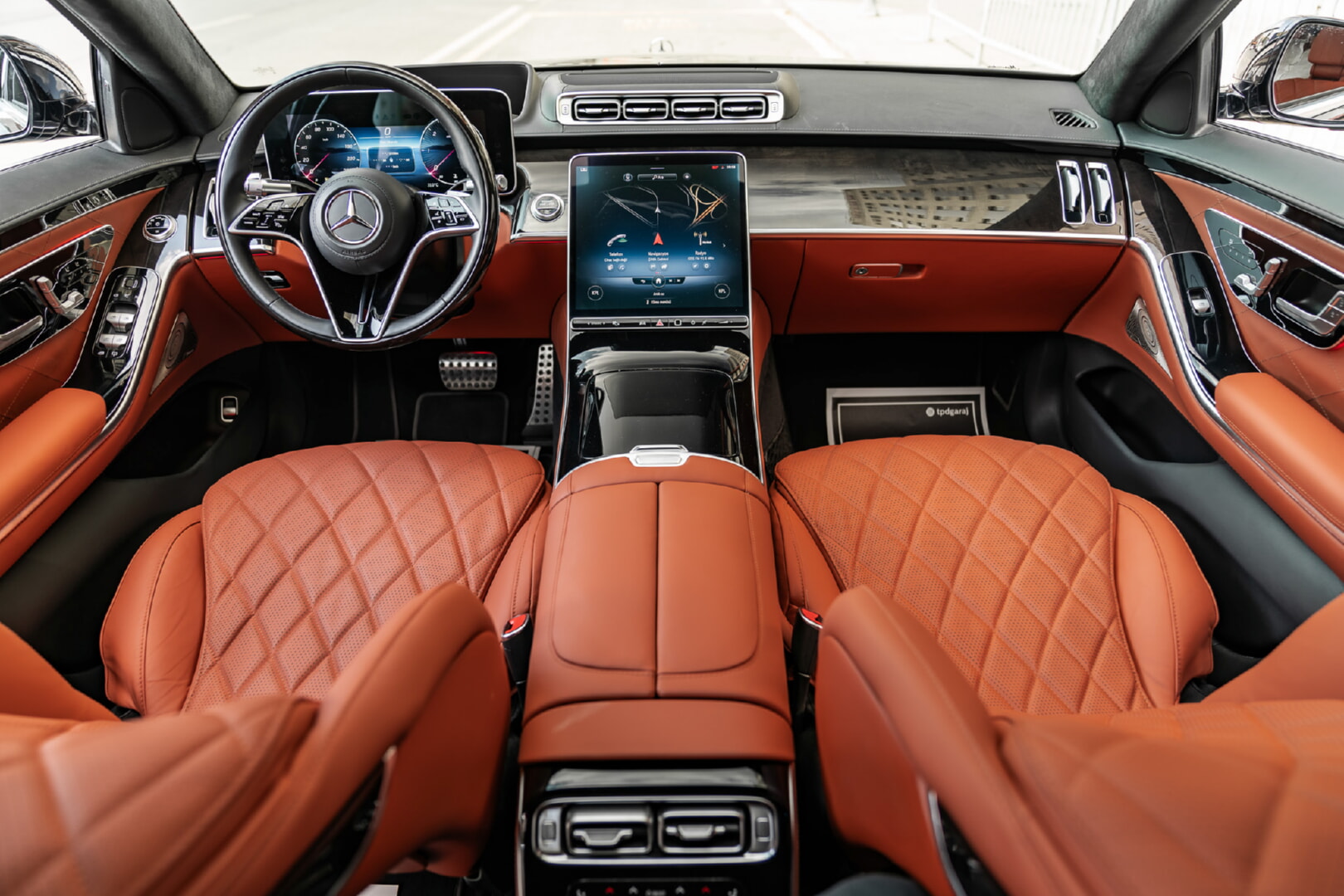 MERCEDES W223 S CLASS 2020-2024 TABA DERİ DÖŞEME