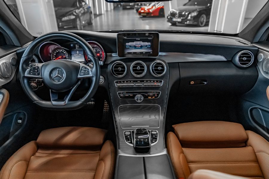 MERCEDES W205 C COUPE 2016-2023 TABA SUNİ DERİ DÖŞEME