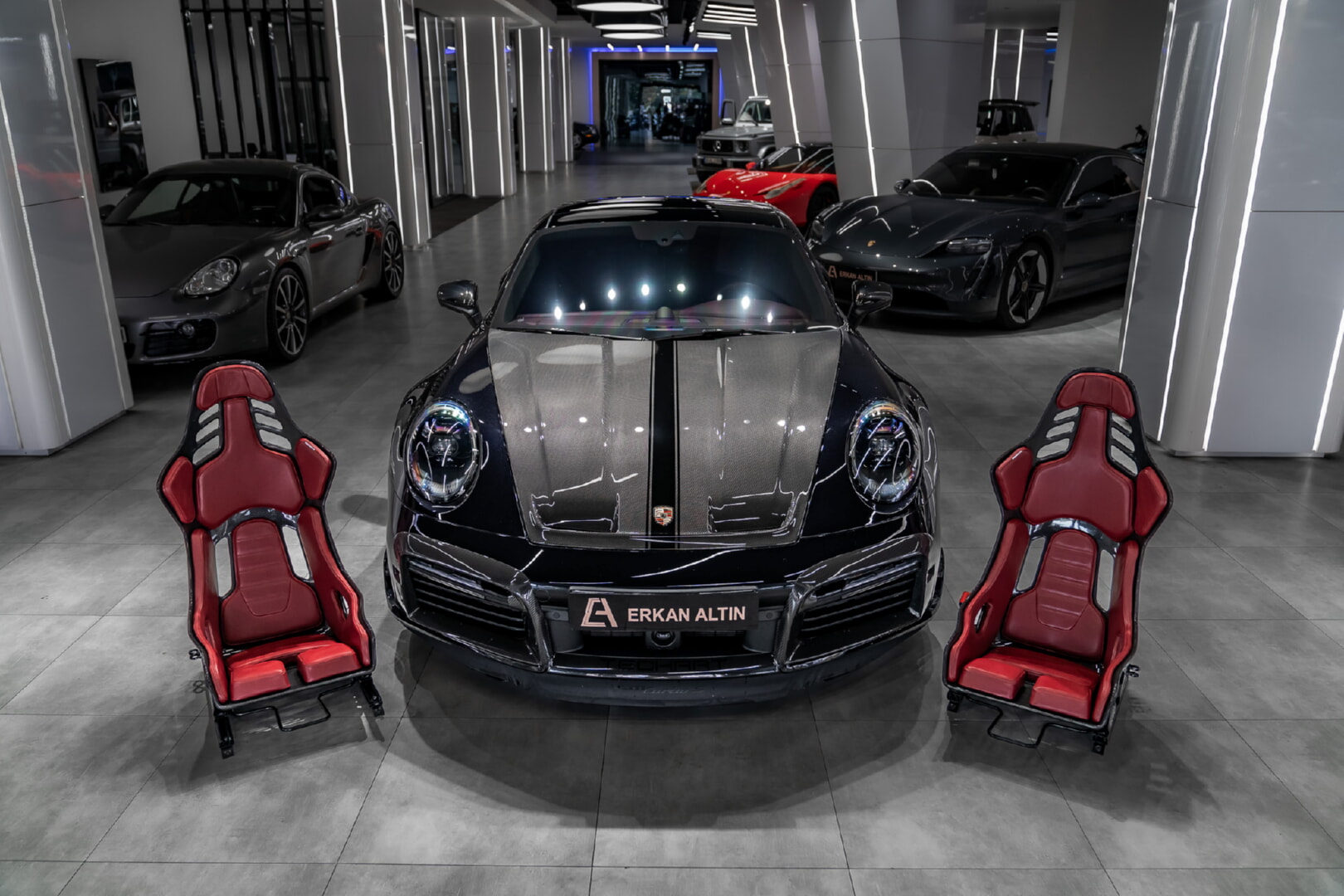 PORSCHE 911 CARRERA 2019-2024 KIRMIZI DERİ DÖŞEME