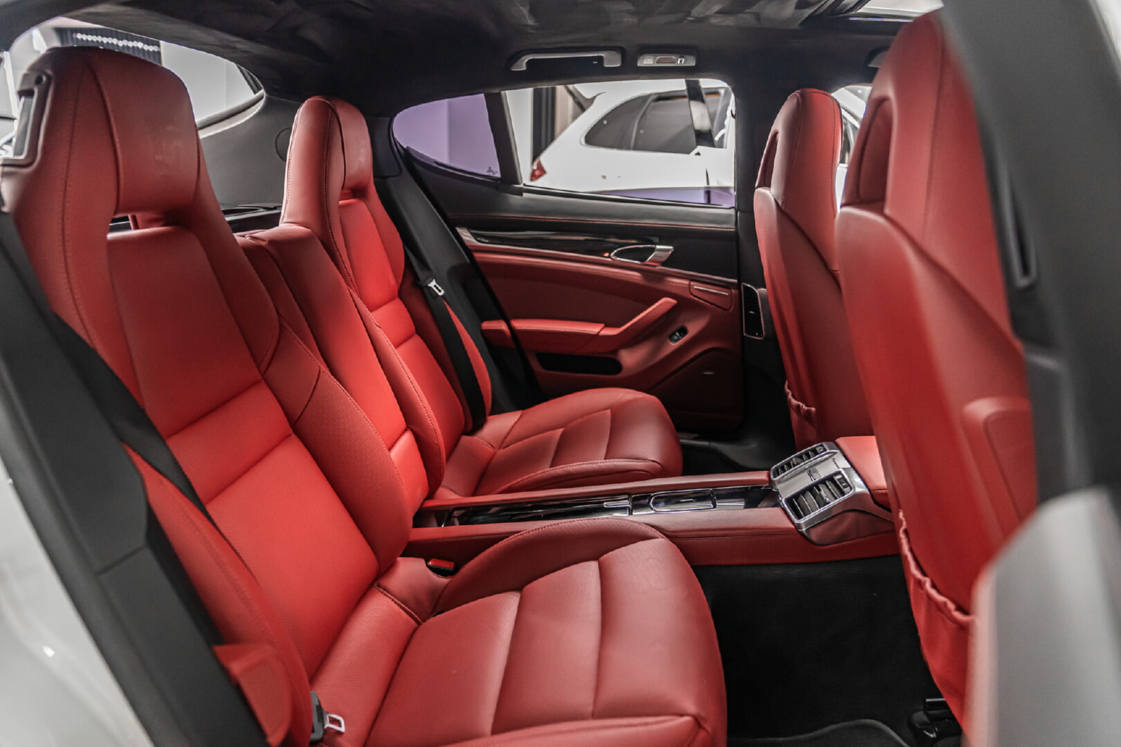 PORSCHE PANAMERA 2011-2015 KIRMIZI DERİ DÖŞEME