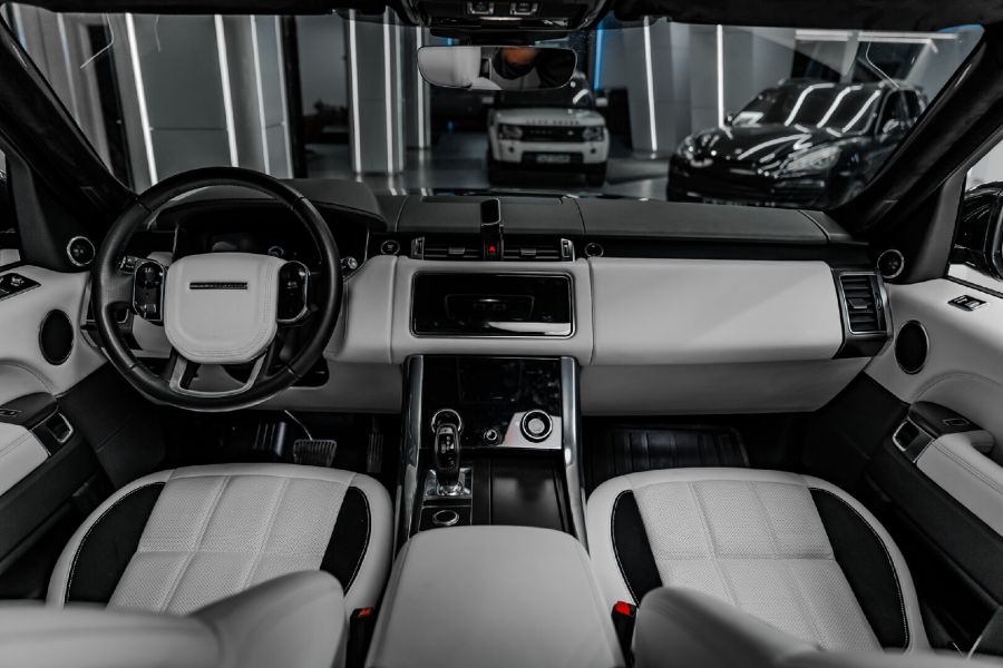 RANGE ROVER SPORT 2018-2021 BEYAZ DERİ DÖŞEME
