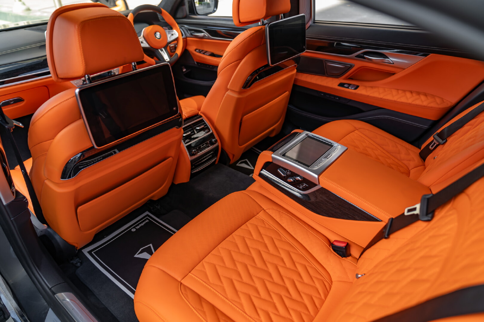 BMW G11 7 SERİSİ 2015-2021 TURUNCU DERİ DÖŞEME