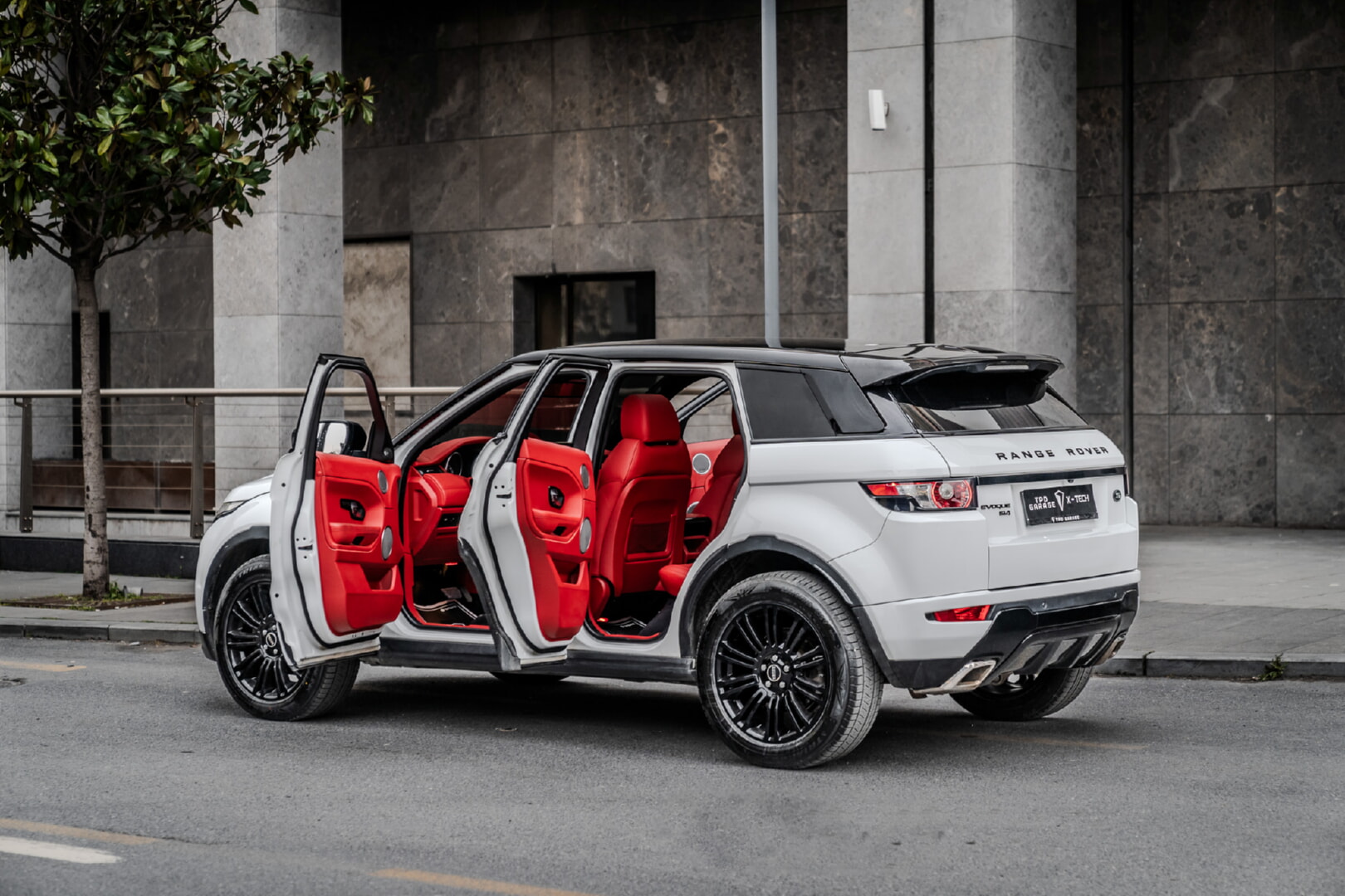 RANGE ROVER EVOQUE 2012-2019 KIRMIZI DERİ DÖŞEME