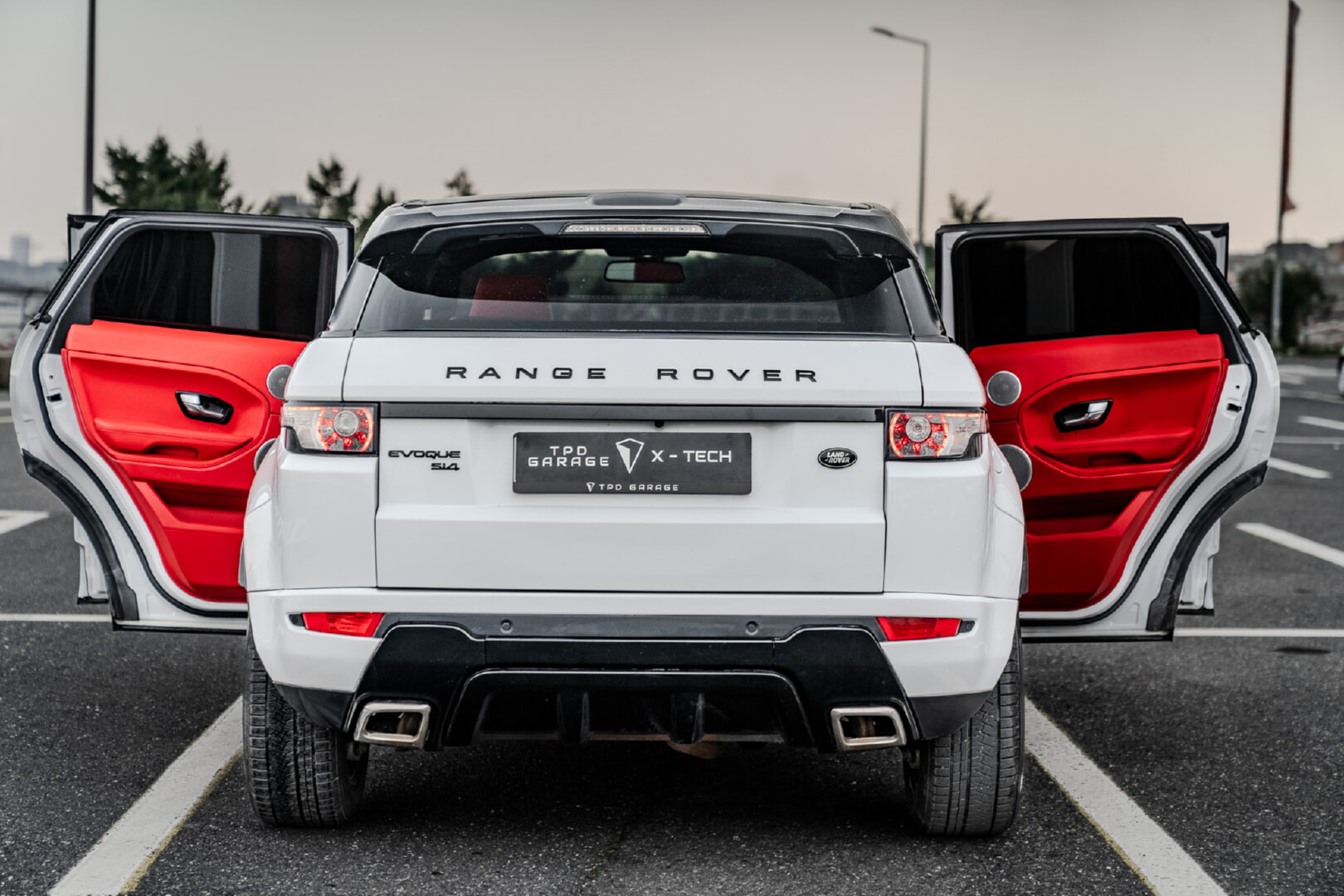 RANGE ROVER EVOQUE 2012-2019 KIRMIZI DERİ DÖŞEME
