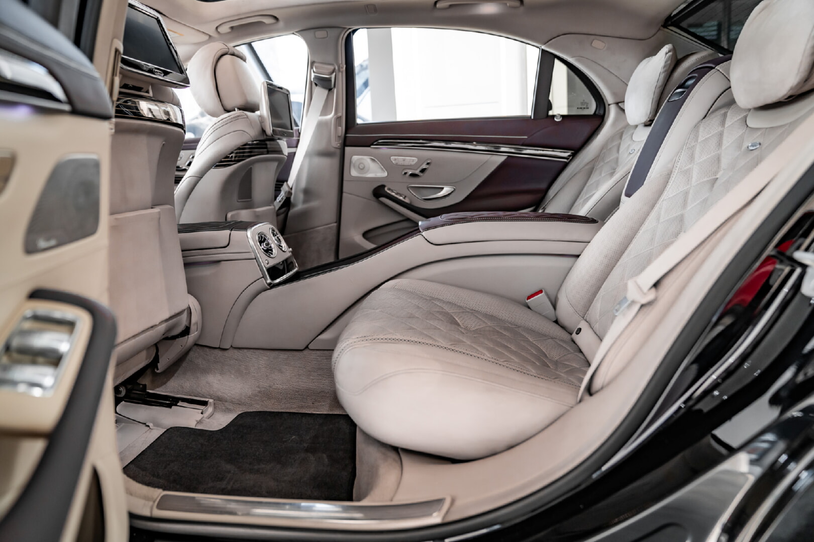 MERCEDES W222 S CLASS 2013-2019 BORDO-BEJ DERİ DÖŞEME