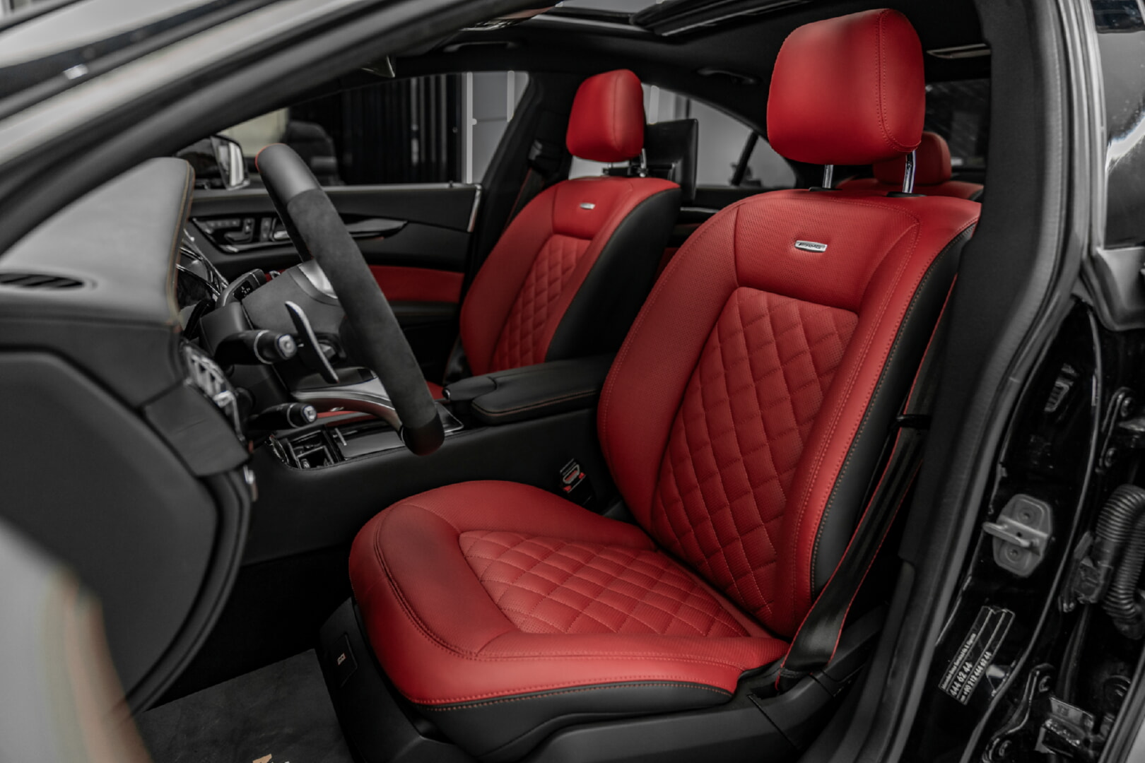 MERCEDES C218 CLS 2011-2017 KIRMIZI DERİ DÖŞEME