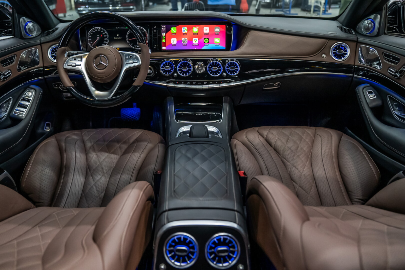 MERCEDES W222 S CLASS 2013-2019 TRUFF DERİ DÖŞEME