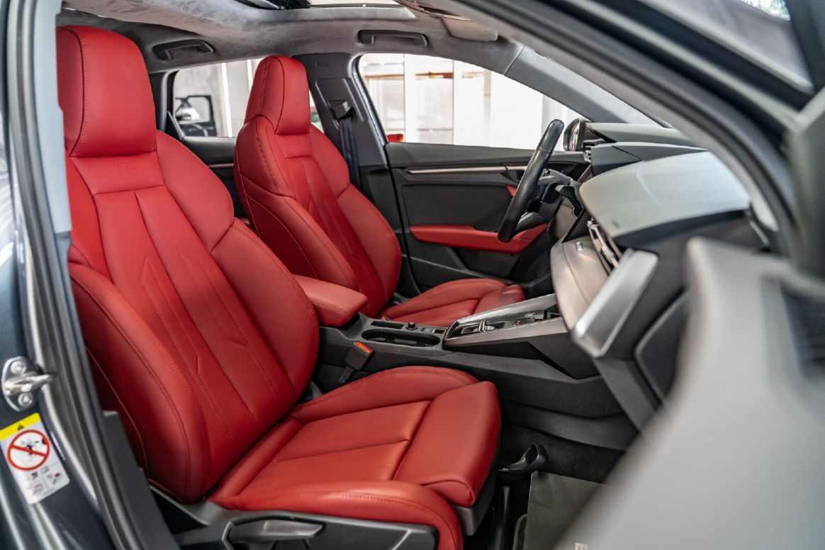 AUDİ A3 2017-2020 KIRMIZI DERİ DÖŞEME