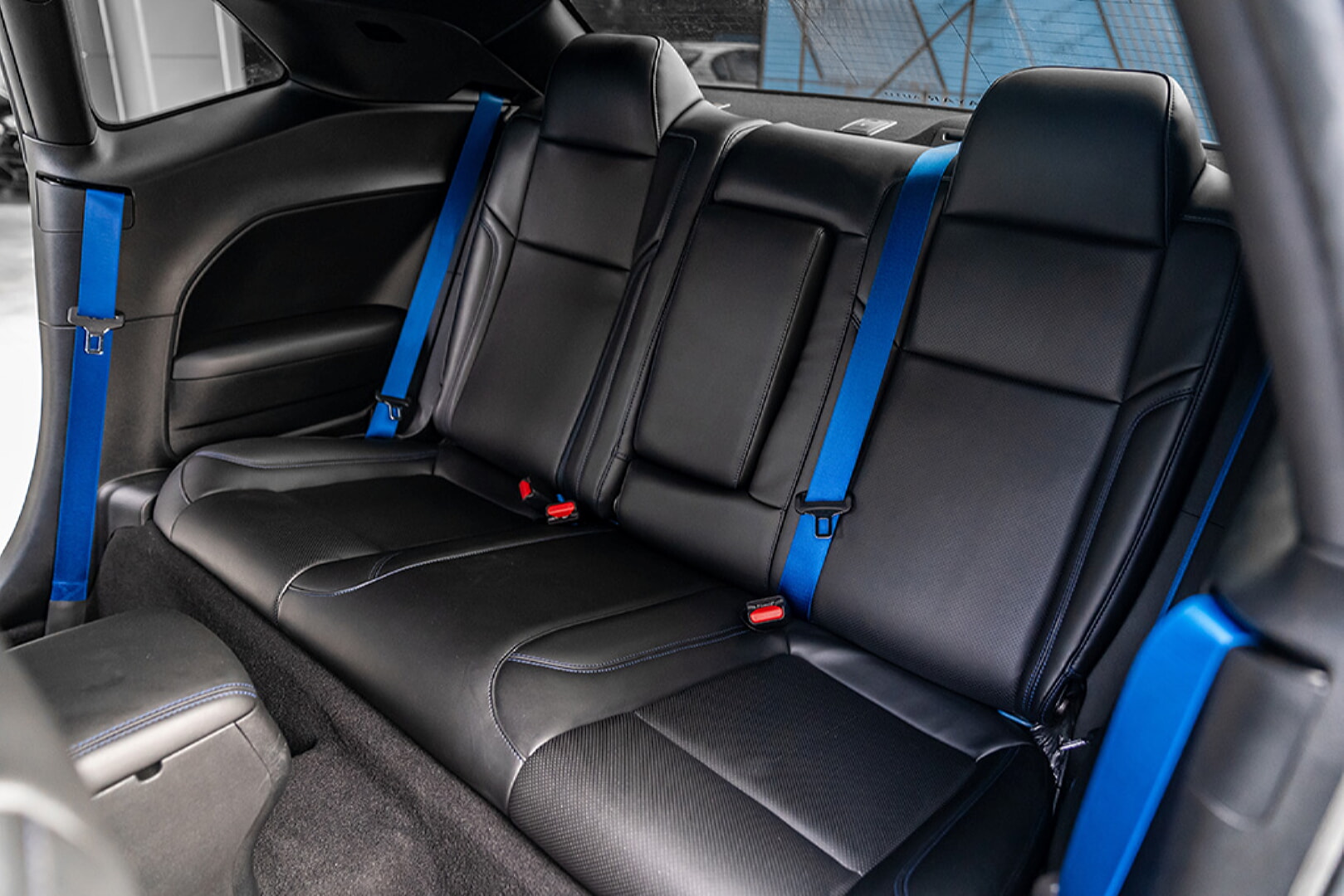 DODGE CHALLENGER 2020-2024 SİYAH DERİ DÖŞEME