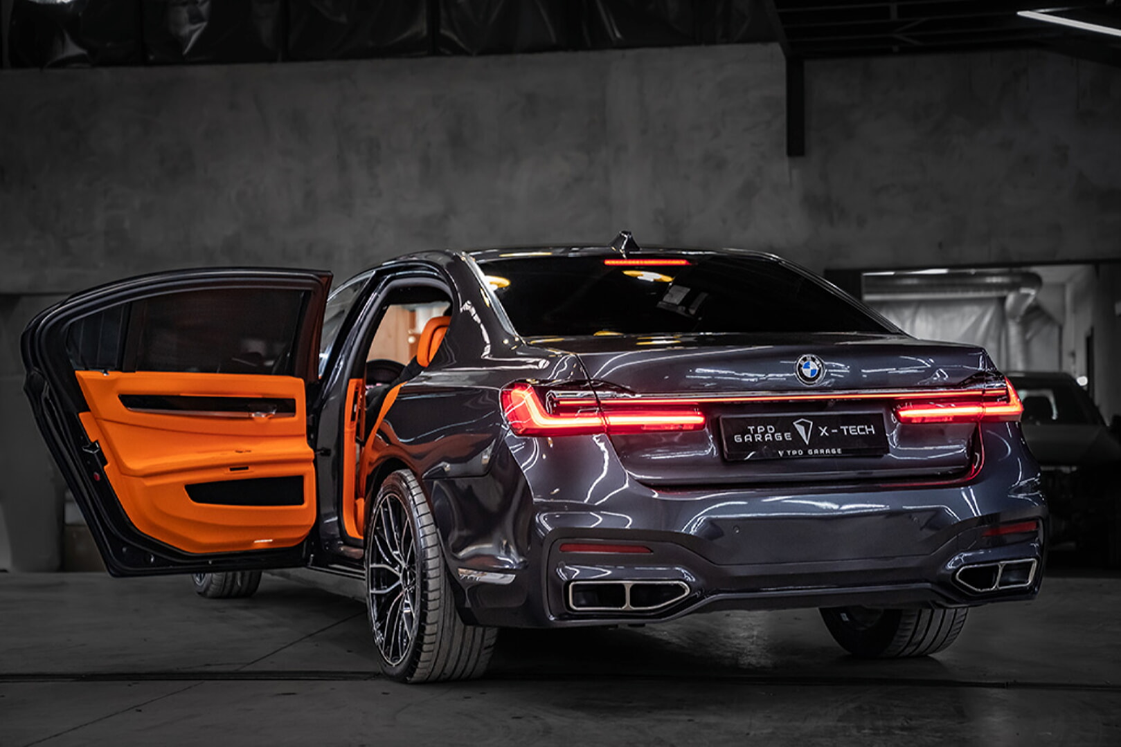 BMW F01 7 SERİSİ 2009-2015 TURUNCU DERİ DÖŞEME