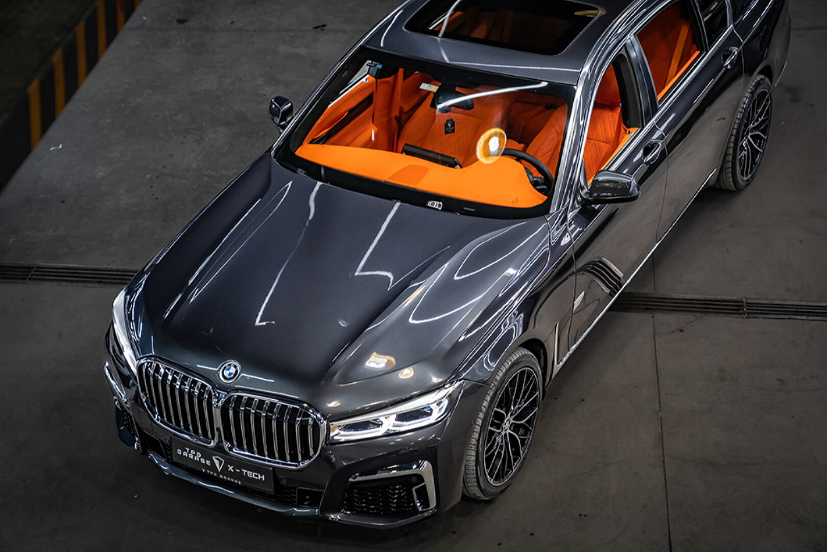 BMW F01 7 SERİSİ 2009-2015 TURUNCU DERİ DÖŞEME