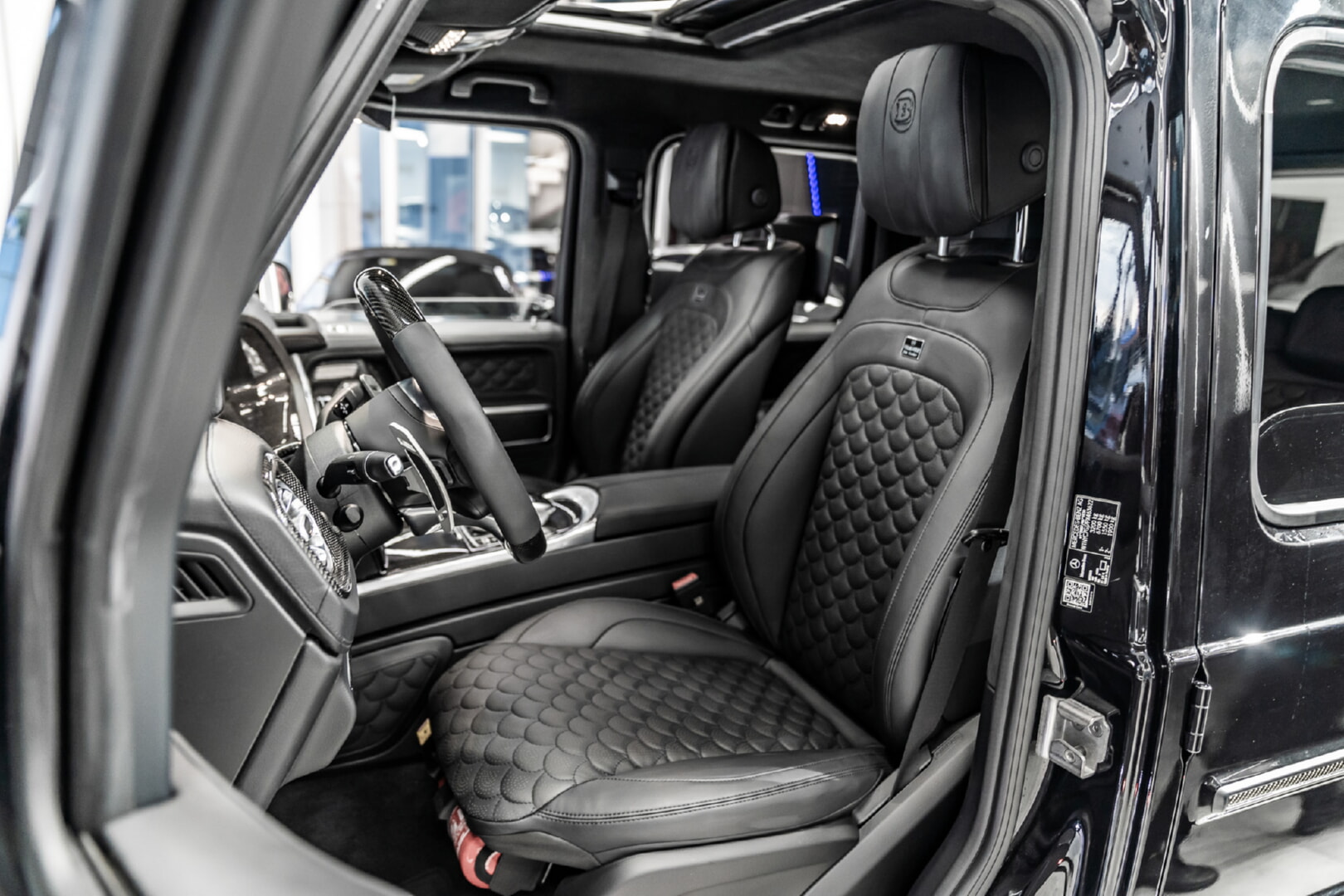 MERCEDES G SERİSİ 2019-2024 SİYAH DERİ DÖŞEME