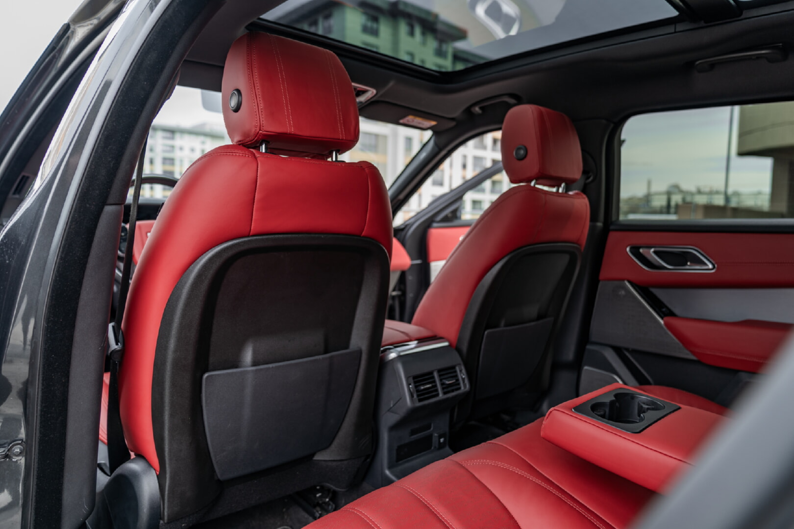 RANGE ROVER VELAR 2017-2024 KIRMIZI DERİ DÖŞEME