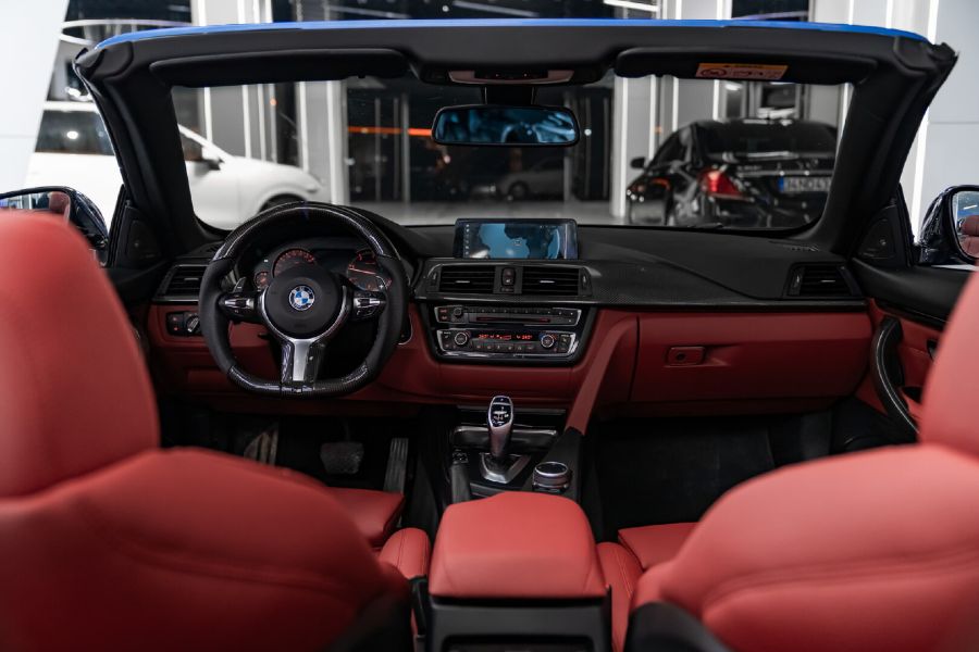 MW F32 4 SERİSİ CABRİO 2014-2018 KIRMIZI SUNİ DERİ DÖŞEME