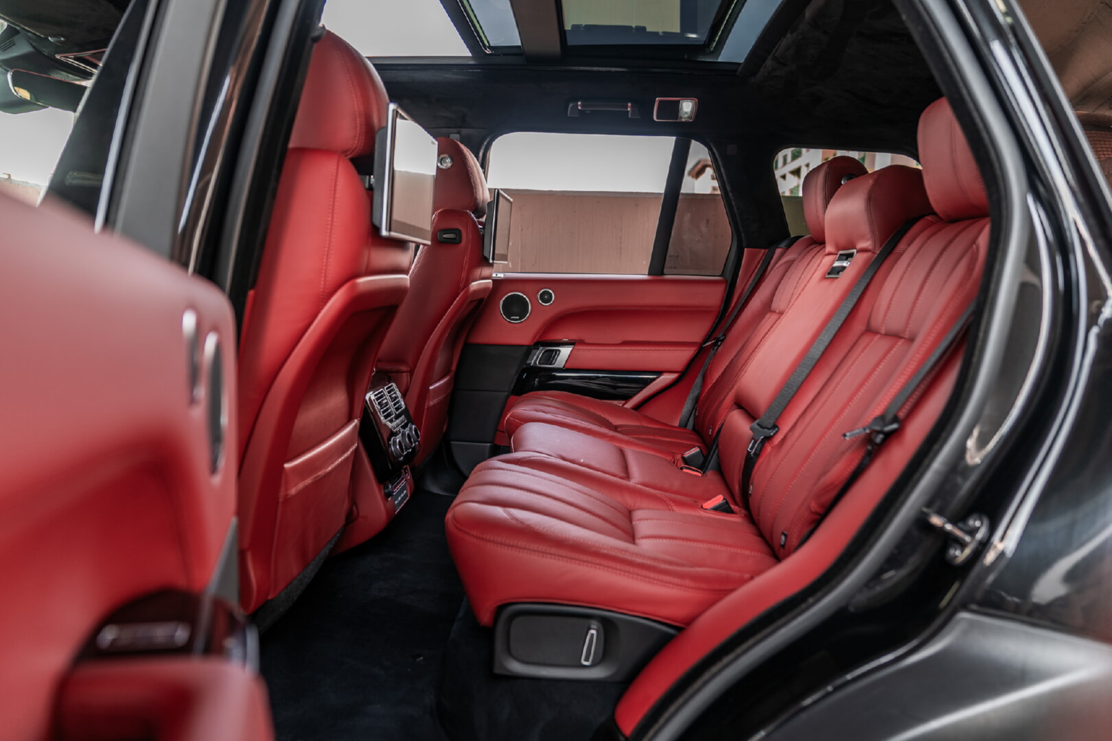 RANGE ROVER VOGUE 2012-2017 KIRMIZI DERİ DÖŞEME