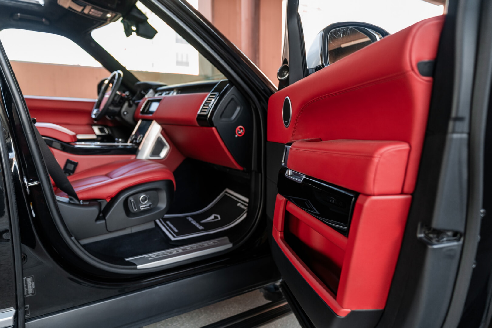 RANGE ROVER VOGUE 2012-2017 KIRMIZI DERİ DÖŞEME