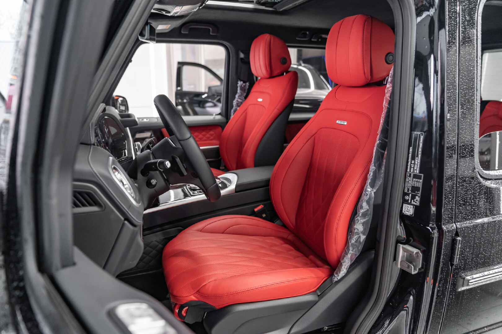 MERCEDES G SERİSİ 2019-2024 KIRMIZI DERİ DÖŞEME