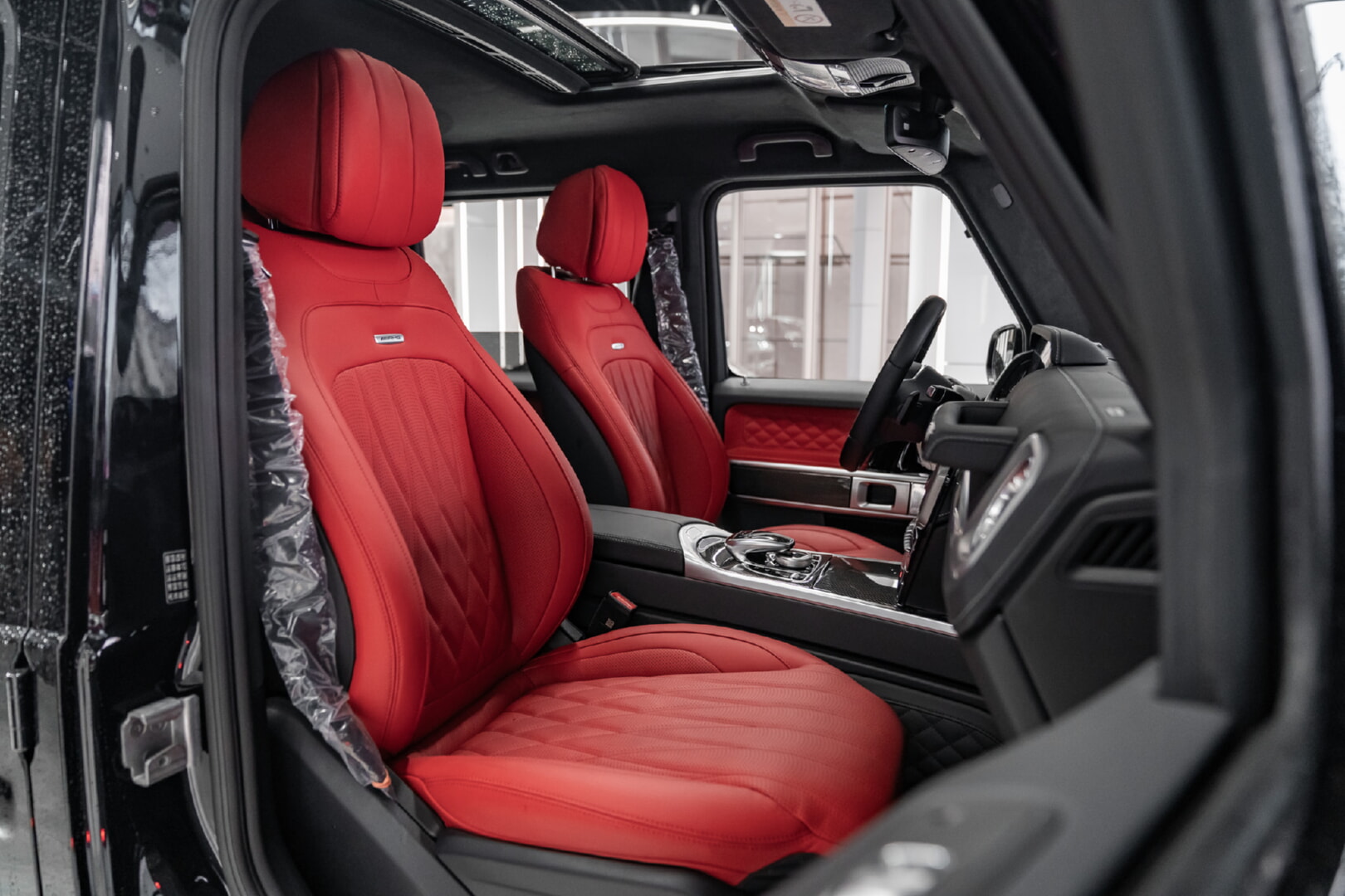 MERCEDES G SERİSİ 2019-2024 KIRMIZI DERİ DÖŞEME